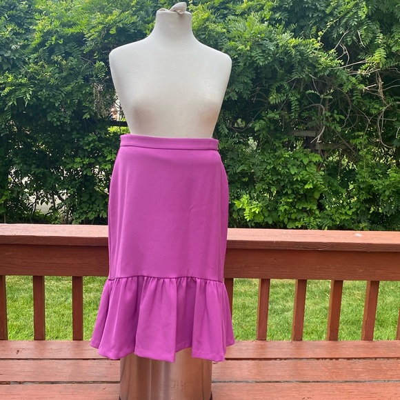 Ann Taylor Dresses & Skirts - NWT Ann Taylor Pink beautiful Hi Lo Skirt, See measurements in photos below